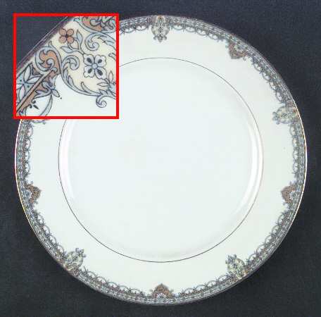 Reims Luncheon Plate