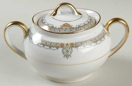 Reims Sugar Bowl & Lid