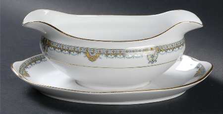 Reims Gravy Boat with Attached Underplate