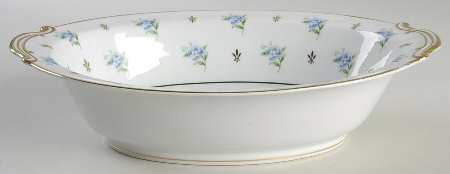 Remembrance 10" Oval Vegetable Bowl