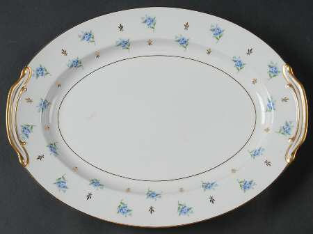 Remembrance 13" Oval Serving Platter