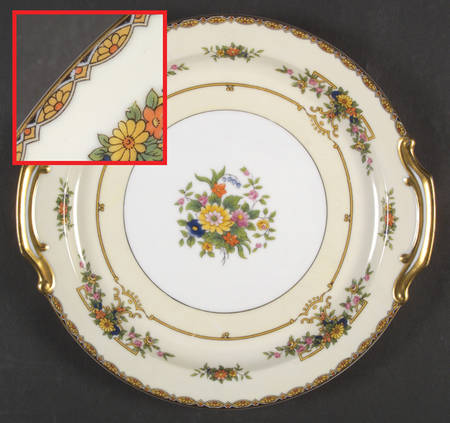 Renovia Handled Cake Plate