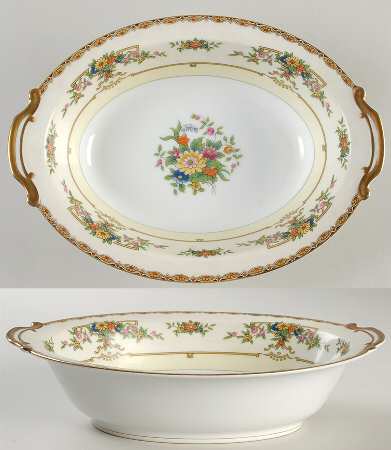 Renovia 10" Oval Vegetable Bowl
