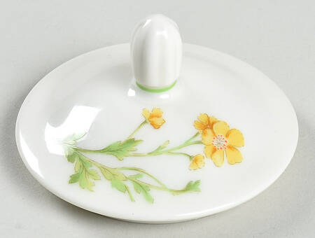 Reverie (Green Trim) Lid for Mini Sugar Bowl