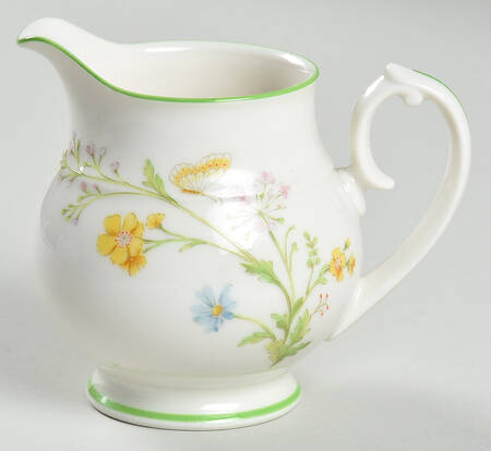 Reverie (Green Trim) Mini Creamer