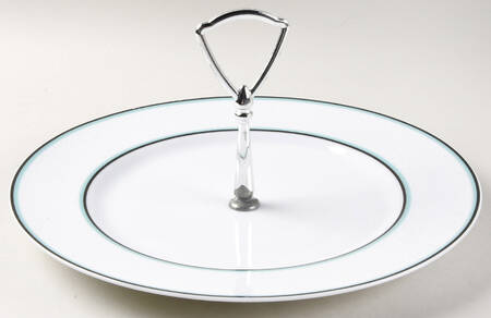 Ricochet Round Serving Plate with Handle (DP)