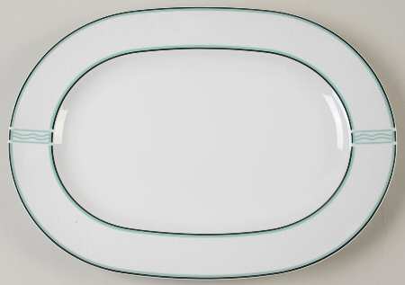 Ricochet 16" Oval Serving Platter