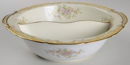 Ridley 10" Round Divided Vegetable Bowl