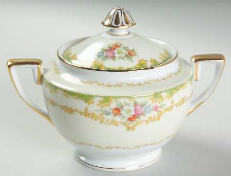 Roberta Sugar Bowl & Lid