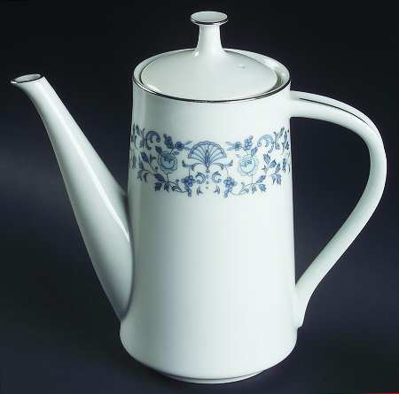 Royal Blue Coffee Pot & Lid