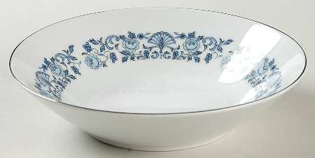 Royal Blue Coupe Soup Bowl