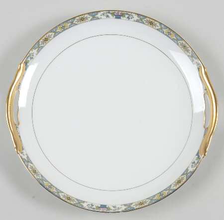 Rochambeau Handled Cake Plate