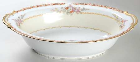 Rochelle 10" Oval Vegetable Bowl