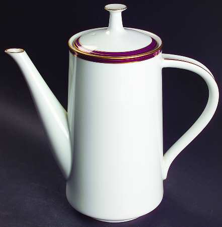 Royale Claret Coffee Pot & Lid