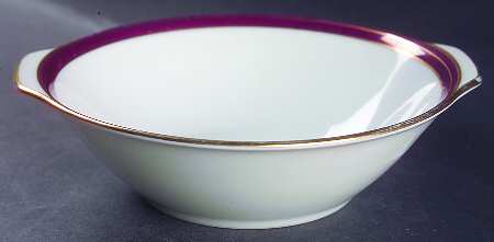 Royale Claret Lugged Cereal Bowl