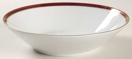 Royale Claret Coupe Soup Bowl