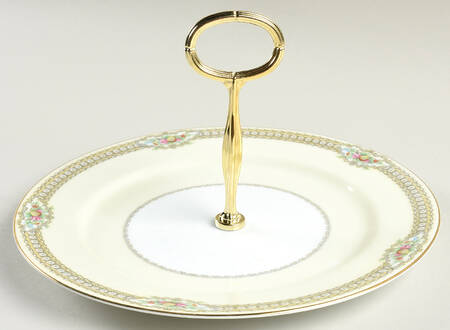 Rodista Round Serving Plate with Center Handle (Dp) Hc