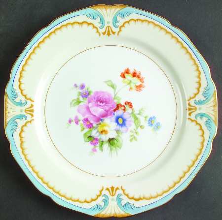 Rose Dream Luncheon Plate