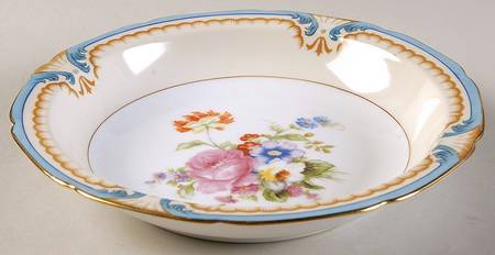 Rose Dream Rim Soup Bowl