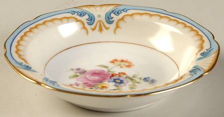 Rose Dream Rim Fruit/Dessert (Sauce) Bowl