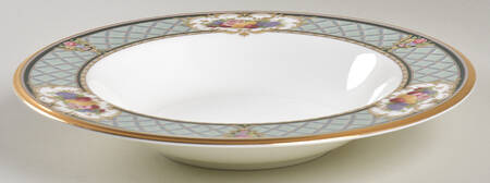 Royal Emblem Rim Soup Bowl
