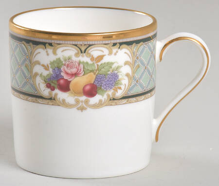 Royal Emblem Flat Demitasse Cup
