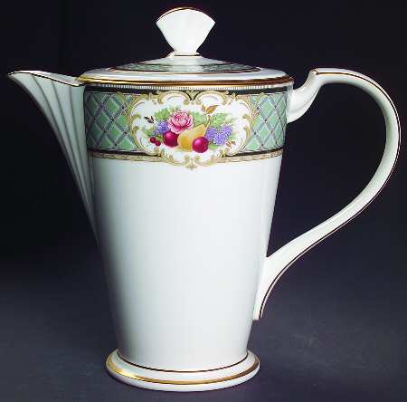 Royal Emblem Coffee Pot & Lid