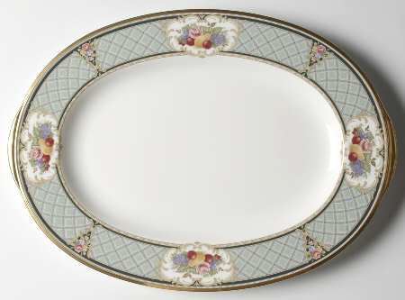 Royal Emblem 14" Oval Serving Platter