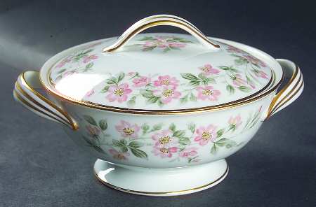 Rose Garden Sugar Bowl & Lid