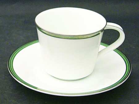 Royale Mint Flat Cup & Saucer Set
