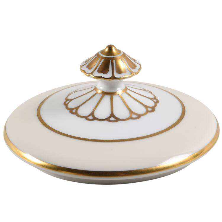 Romany Lid for Sugar Bowl