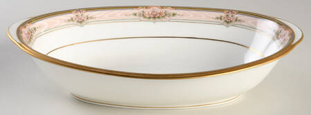 Romanticize 10" Oval Vegetable Bowl