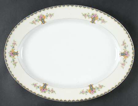 Romeo 14" Oval Serving Platter
