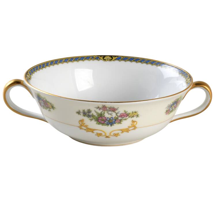 Romance Flat Cream Soup Bowl