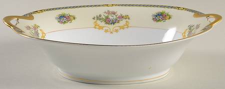 Romance 9" Oval Vegetable Bowl