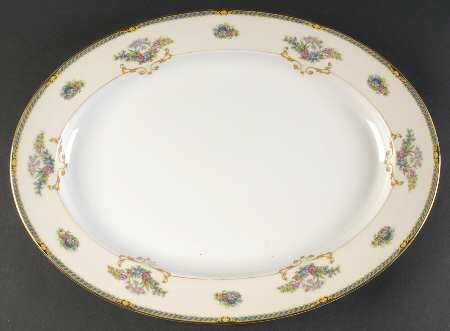 Romance 16" Oval Serving Platter