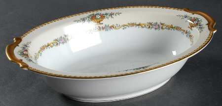 Romola 10" Oval Vegetable Bowl