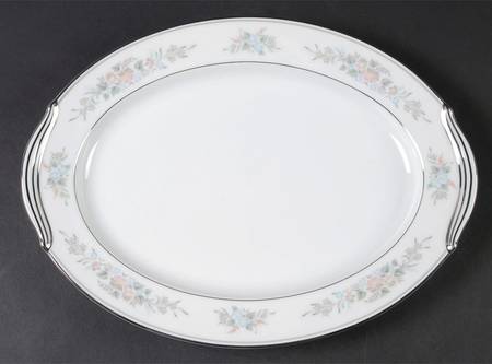 Romance 13" Oval Serving Platter