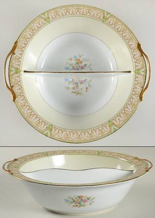 Ronald Round Divided Vegetable Bowl