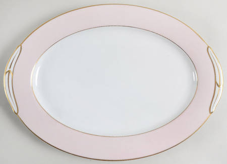 Royal Pink 13" Oval Serving Platter