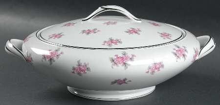 Rose Palace Round Covered Vegetable
