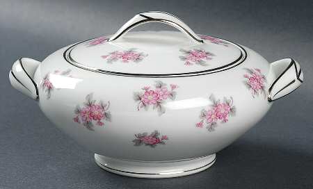 Rose Palace Sugar Bowl & Lid