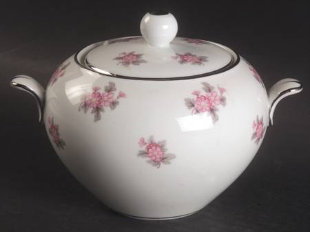 Rose Palace Sugar Bowl & Lid