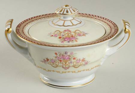 Royal Ruby Sugar Bowl & Lid