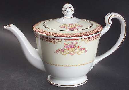 Royal Ruby Teapot & Lid