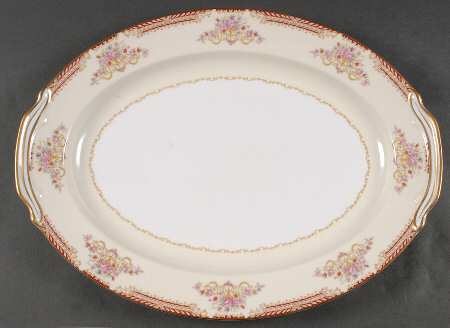 Royal Ruby 16" Oval Serving Platter