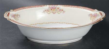 Royal Ruby 10" Oval Vegetable Bowl