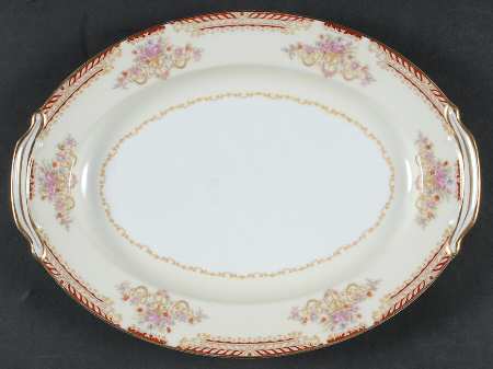 Royal Ruby 11" Oval Serving Platter