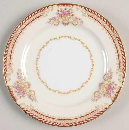 Royal Ruby Bread & Butter Plate