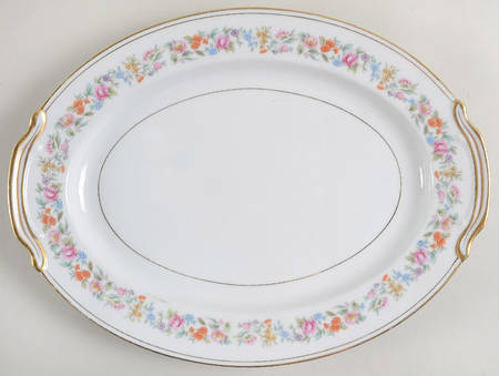 Roselie 13" Oval Serving Platter